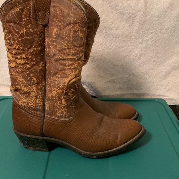 Brand unknown, size 10D, brown - Picture 2 of 7